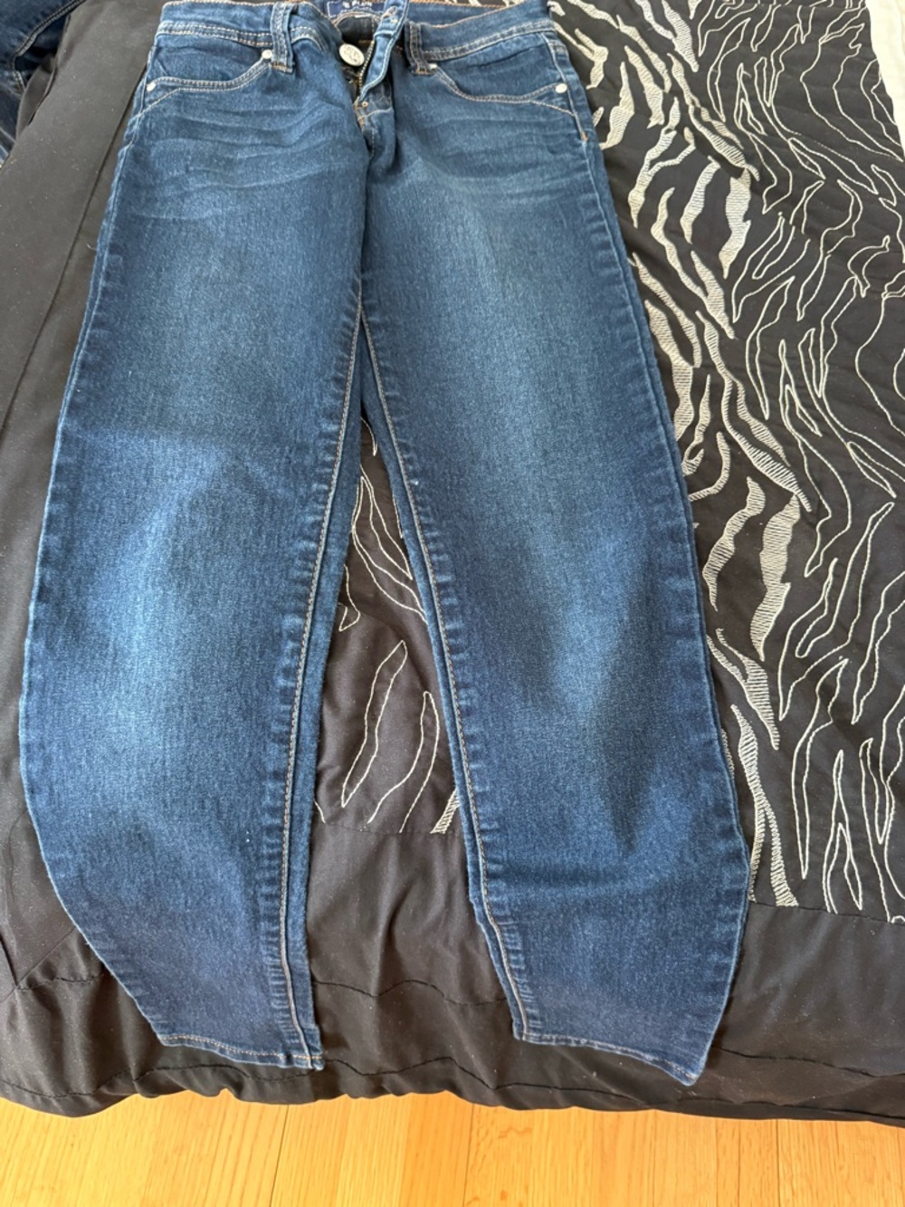 Blue Life Dark Blue Boyfriend Jeans